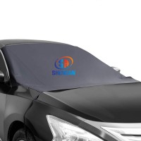 Magnetic Edges Car Snow Cover, Front  Windshield Snow Cover Ice Cover Windshield Sun Shade,Waterproof Protector for SUV