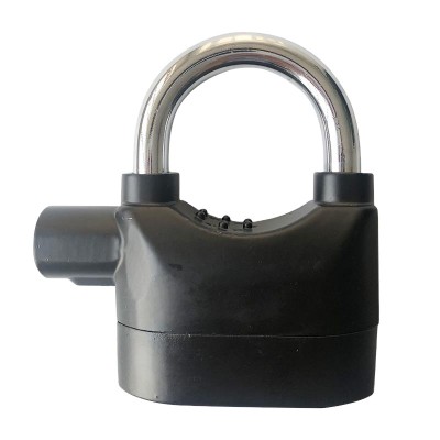 110db waterproof alarm padlock  for bicycle