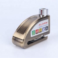 Anti-theft Wheel Disc Brake Lock Security Alarm Lock For Motorcycle Bicycle Bike With 2 Keys