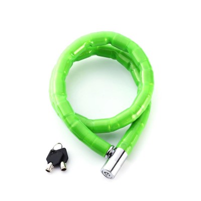 Steel chain lock bicycle with 2 keys Waterproof joint Bicycle Motorbike Lock