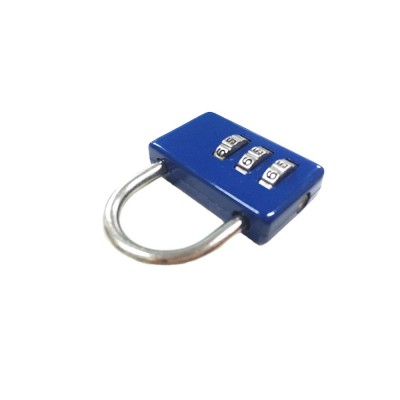 Small cute padlock combination bag lock