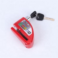 Waterproof Brake Disc Alarm wheel Lock 6mm Lock Cylinder 110db Alarm for Motorcycles/Bicycle