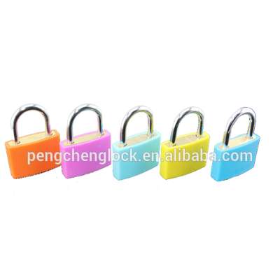 Color heart password travel padlock 3 digit  combination padlock