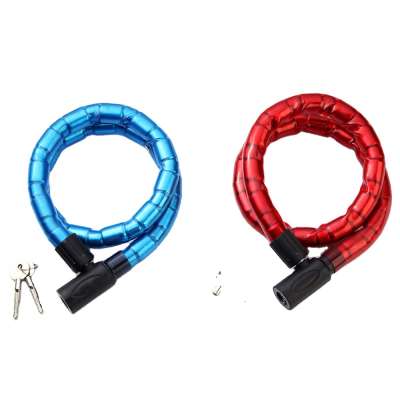 dustproof iron chain lock bicycle with 2 keys Bicycle Motorbike Lock