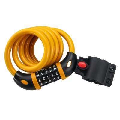 4-5Digital Bicycle Chain Lock Bike Combination Cable Lock Bicycle