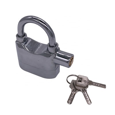 alarm bicycle lock padlock safe pad lock waterproof